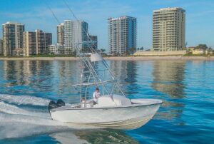 Bertram 28 Center Console Conversion